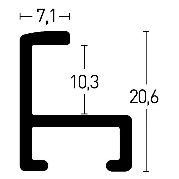 11006 Fényes sötét szürke