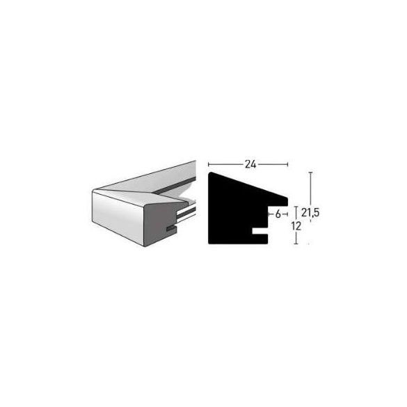 Essential fehér 40x50
