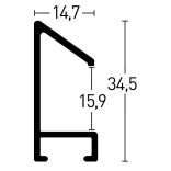 51233 Fényes acélszürke
