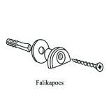 Fali kapocs (darabos kiszerelés)
