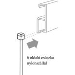 Nylon szál 6 oldalú csúszkával (darabos kiszerelés)