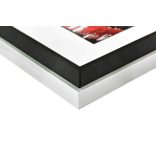 Gallery Junior 30x74 matt fekete 3x13x18 ablakos