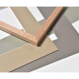 Paszpartu karton külméret 20x30 ablak 13x18 – Fekete