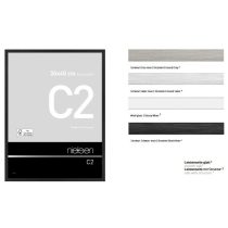 C2 csiszolt matt ezüst 21x29,7