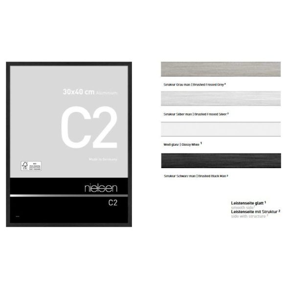 C2 fényes fehér 60x80