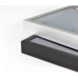 Frame Box  II matt fekete 60x80 plexivel